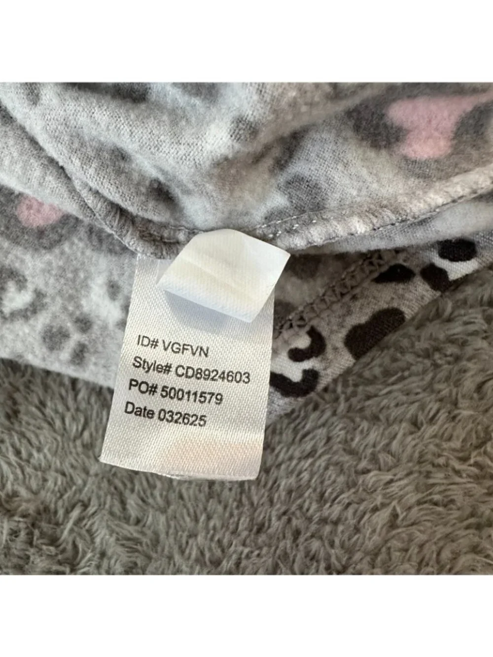 CuddlDuds Cuddl Duds Pajamas Set MEDIUM Animal Print Pants Shirt